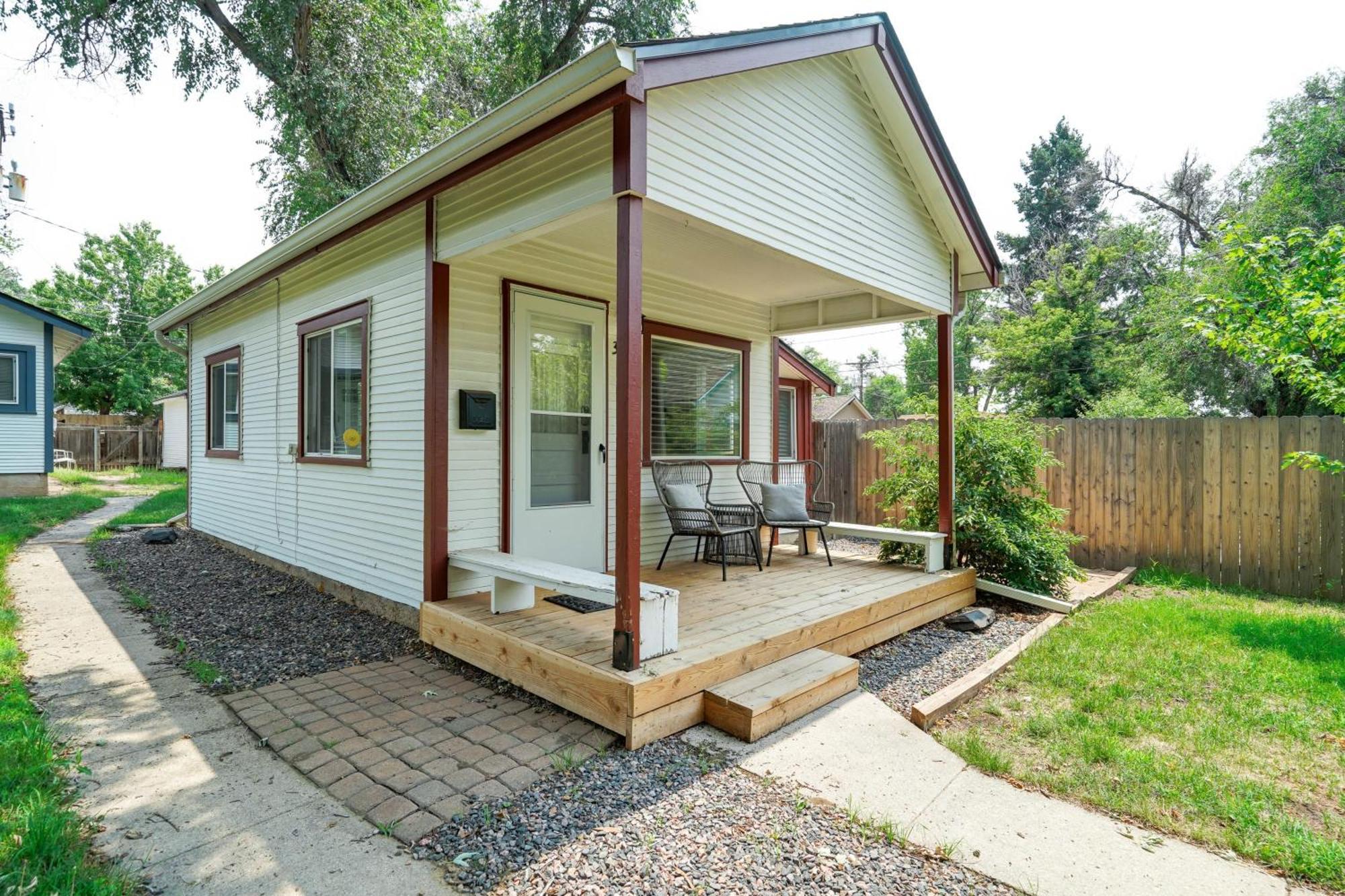 Villa Vintage Tiny House Cute 1Bdrm Big Appeal Colorado Springs Exterior foto